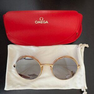 Omega Sunglasses, Round Style, Woman